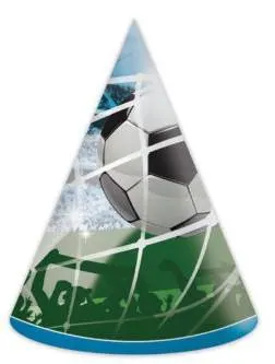Party čepičky Alvarak Fotbal, 6 ks