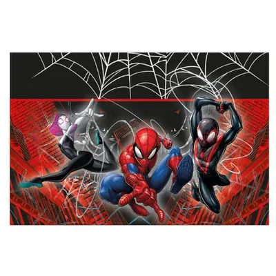 Plastový ubrus s motivem Spider-Mana na dětský stůl, rozměr 120x180 cm