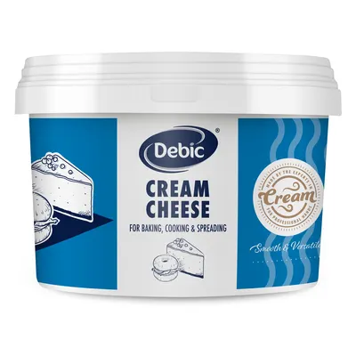 Termizovaný sýr Debic 22% chlazený v balení 1,5 kg vhodný k přípravě krémů a cheesecaku