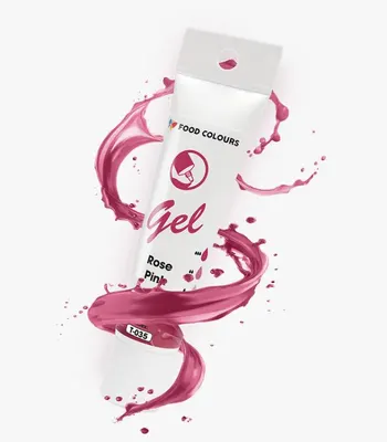 Gelová barva růžová (Rose Pink) 30 g