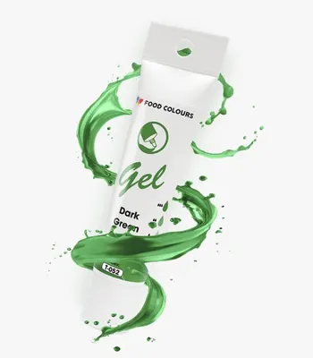 Gelová barva tmavě zelená (Dark Green) 30 g