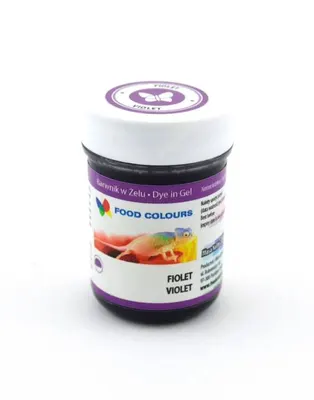 Gelová barva fialová (Violet) 35 g