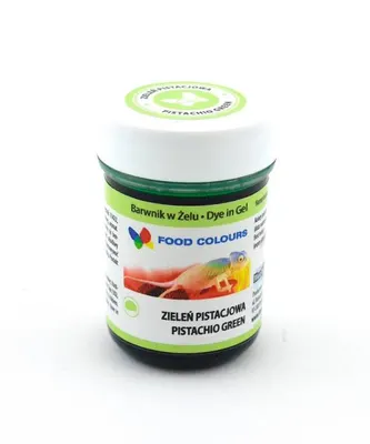 Gelová barva pistáciově zelená (Pistachio Green) 35 g