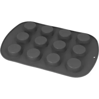 Silikonová forma na muffiny Brunbeste s 12 košíčky o velikosti 5 x 2 cm pro pečení porcí najednou