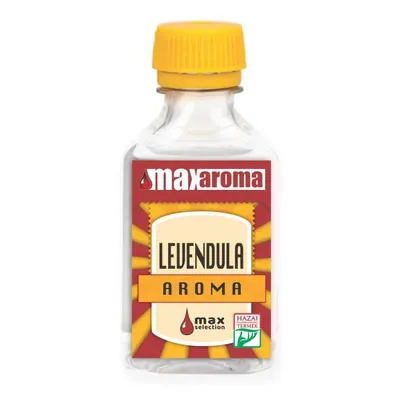 Potravinářské aroma MaxAroma s vůní levandule v objemu 30 ml k dochucení dortů, krémů a nápojů