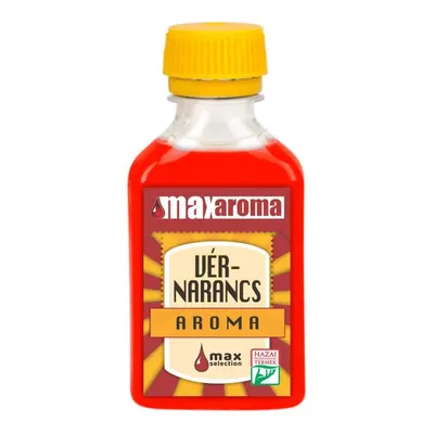 Aroma do potravin s příchutí červeného pomeranče MaxAroma v lahvičce 30 ml na dochucení pečiva a krémů