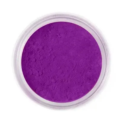 Dekorativní prachová barva Fractal Colors v odstínu Viola pro stínování a malbu cukrářských dekorací na dorty