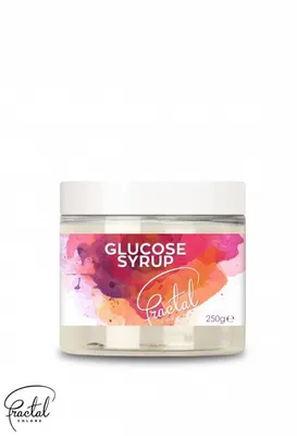 Glukózový sirup Fractal Colors v balení 250 g, vhodný do cukrářských krémů, karamelu a modelovací hmoty
