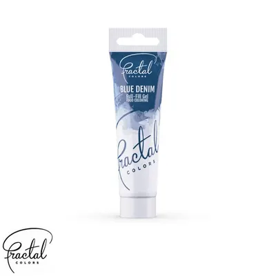 Gelová barva Fractal Blue Denim, 30 g