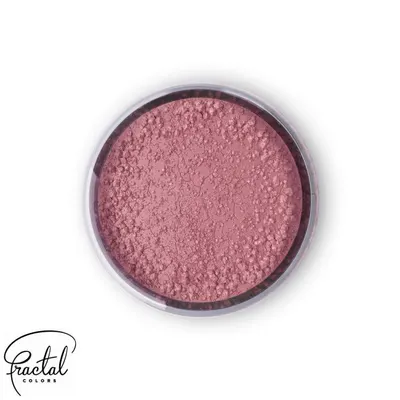 Jedlá prachová barva Fractal v odstínu Kitty Nose Pink na zdobení cukrářských výrobků