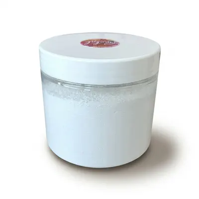 Dekorativní prášková běloba Fractal Colors v balení 150 g pro zesvětlení krémů a potahovacích hmot na dorty