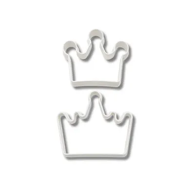 Sada vykrajovátek koruny 7–8 cm, 2 ks