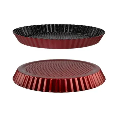 Nepřilnavá forma na koláč o průměru 27 cm pro pečení sladkých i slaných koláčů, tart a quiche