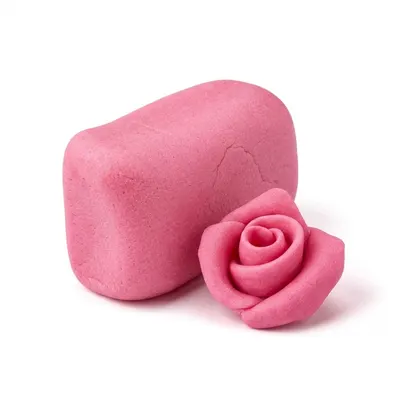 Světle růžový marcipán SweetArt s 30% obsahem mandlí na modelování a potahování dortů, balení 150 g