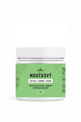 Extra jemný moučkový cukr SweetArt v balení 100 g pro hedvábné krémy a polevy