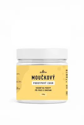 Podsypový moučkový cukr SweetArt s kukuřičným škrobem pro snadné vyvalování potahovací hmoty a modelování