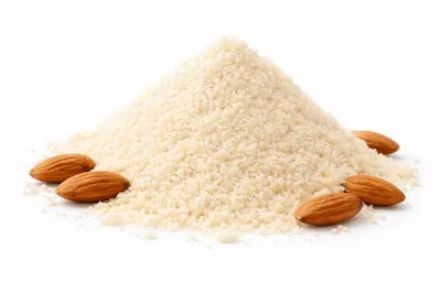 Extra jemná mandlová mouka 100% z odtučněných mandlí pro makronky a dorty, balení 1 kg