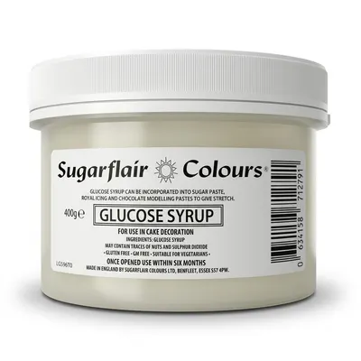 Glukózový sirup Sugarflair v balení 400 g pro přípravu hladkých polev a pružných potahovacích hmot