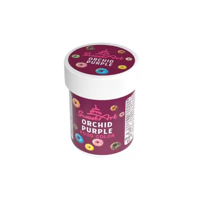 Gelové barvivo SweetArt v odstínu Orchid Purple, 30 g, k probarvení krémů, těst a potahovacích hmot