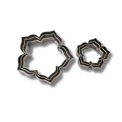Sada vykrajovátek květiny 2,5–7 cm, 6 ks
