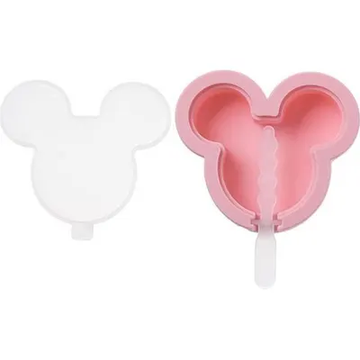 Silikonová forma na zmrzlinu ve tvaru postavičky Mickey Mouse od značky Cakesicq pro domácí výrobu nanuků