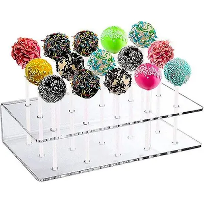 Stojan na cake pops, kovový, na 6 tyčinek