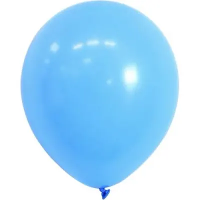 Latexové balónky světle modré 30 cm, 50 ks