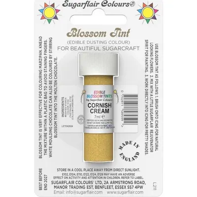 Jedlá prachová barva cornish cream 7 ml