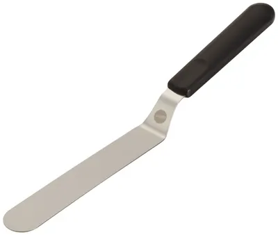 Prohnutá cukrářská paleta Wilton s ohebnou čepelí pro roztírání krémů na dortech a pečivu