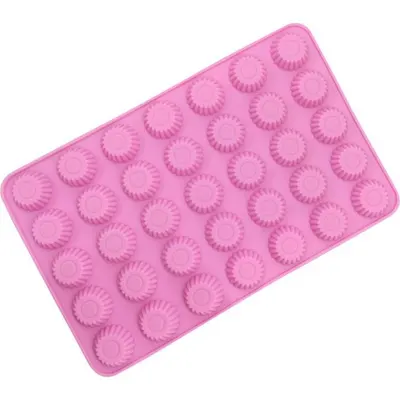 Silikonová forma na mini košíčky I Love Cakes pro pečení muffinů a minidortů v rozměru 37x37 mm
