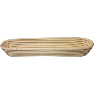 Ratanová ošatka na kynutí bagety značky I love Cakes o rozměru 44 x 8 cm pro tvarování chleba při domácím pečení
