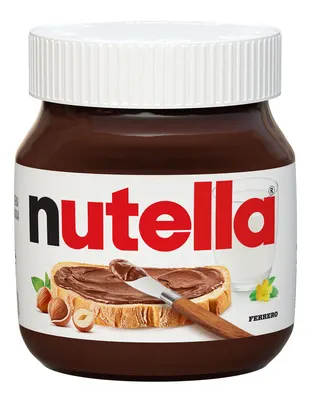 Lískooříšková pomazánka Nutella s kakaem v balení 350 g vhodná na pečivo, palačinky a do pečení