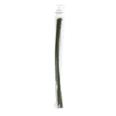 Aranžovací drát č. 26 zelený, délka 40 cm, 50 ks