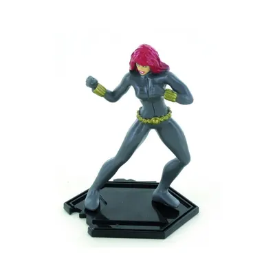 Dekorační figurka Černé vdovy z Avengers pro ozdobení dortu, výška 8 až 10 cm