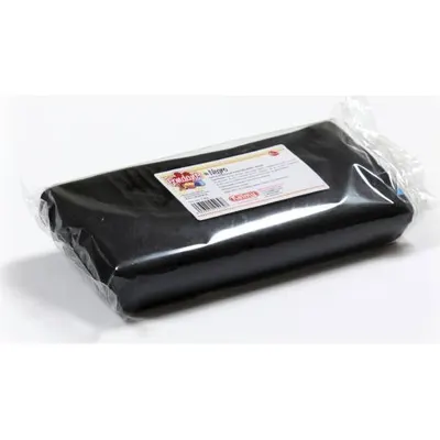 Potahovací hmota černá, 1 kg