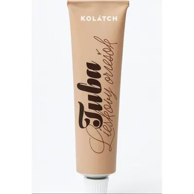 Lískový ořechový krém Kolatch v tubě od značky Natural Jihlava, 45 g, vhodný k dochucení dezertů a jako sladká svačina