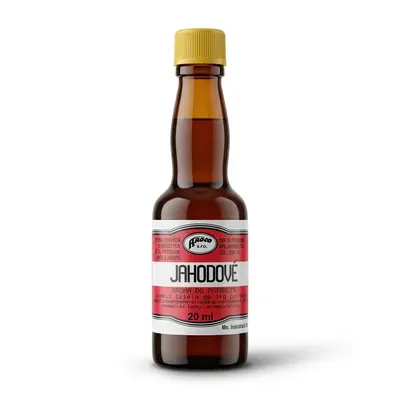 Aroco jahodové potravinářské aroma v lahvičce 20 ml na ochucení cukrářských krémů a těst