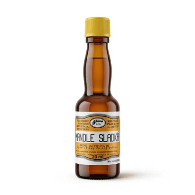 Aroma do potravin Aroco s příchutí sladké mandle v objemu 20 ml pro pečení a výrobu dortů a krémů