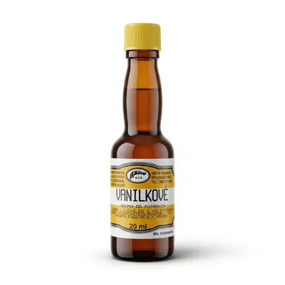 Vanilkové aroma Aroco v lahvičce 20 ml pro dochucení pečiva, krémů a dortů