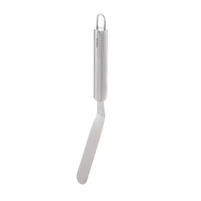 Cukrářská stěrka prohnutá z nerezové oceli 24 cm na roztírání krému a polevy na dortech a dezertech