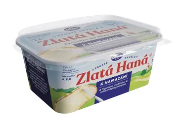 Roztíratelný rostlinný tuk OLMA Zlatá Haná 73% v balení 250 g k pečení a mazání