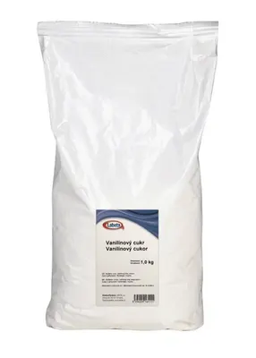 Vanilinový cukr Labeta v balení 1 kg na ochucení těst, krémů a posypů
