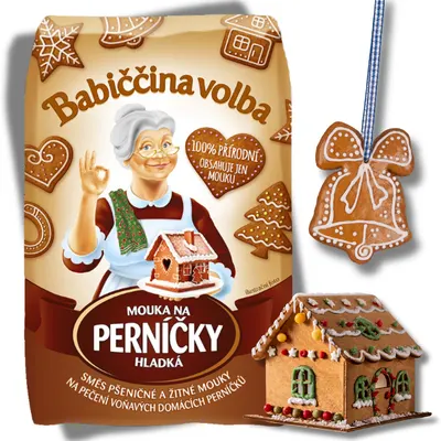 Babiččina volba - Mouka hladká na perníčky 1kg