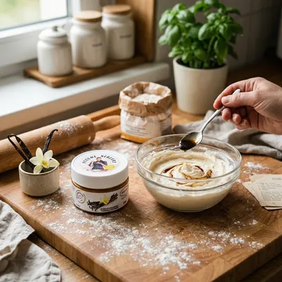 Ochucovací pasta Joypaste s vanilkou Bourbon od značky IRCA, 200 g, do krémů a těst