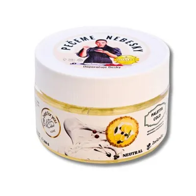 Zrcadlová poleva Farcitura Paletta Cold Neutral od značky Zeelandia v balení 250 g k zdobení dortů a dezertů za studena