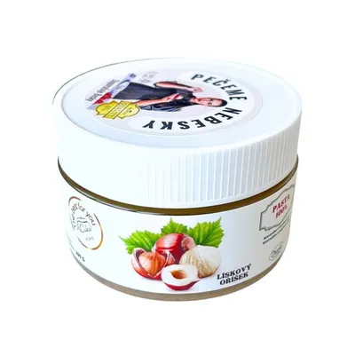 Ořechová pasta DIANA z lískových jader 100 % v balení 200 g pro cukrářské krémy a náplně