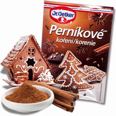 Tradiční perníkové koření Dr. Oetker v balení 20 g pro vánoční pečení perníčků a medovníků