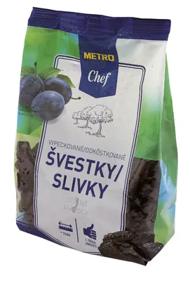 Vypeckované sušené švestky Stanley v balení 500 g vhodné do pečení a na dezerty