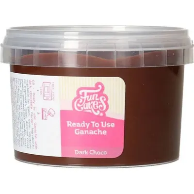 Ganache tmavá čokoláda na dort a makronky 260 g