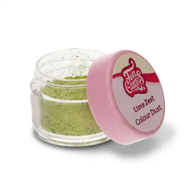 Prachová barva FunCakes v limetkovém odstínu Lime Zest pro zdobení cukrářských výrobků